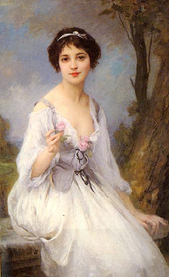 Charles-Amable Lenoir Pink Rose oil painting picture